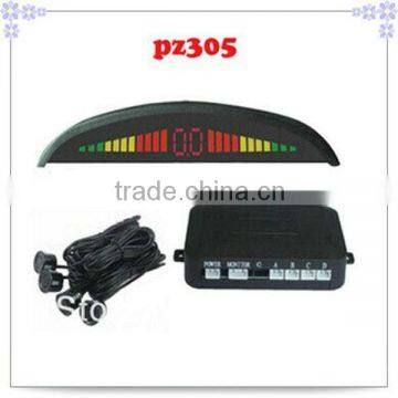 car reverse led parking sensor with waterproof 4 sensor and LED display