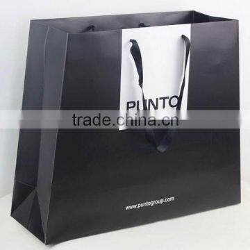 New Coming First Grade Exquisite Boutique Paper Shopping Bag photo-4