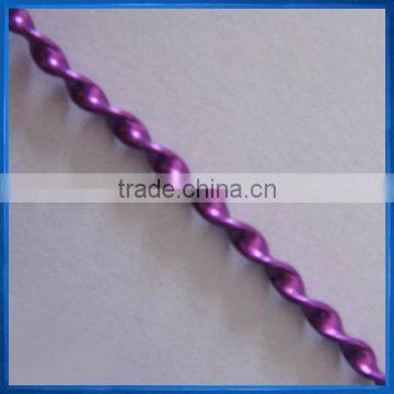 anodized floral craft twisted aluminum wire