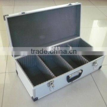 Professional l aluminum cd case and box