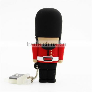 Shenzhen Factory supplyingOEM British royal guards OTG USB Flash Drive for Computer and Mobile Phones 16GB