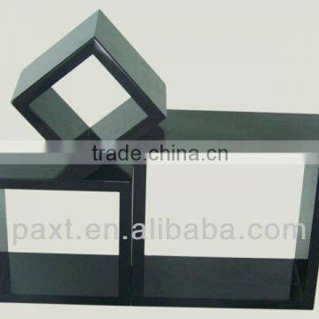 China supplier wall mounted CD rack black