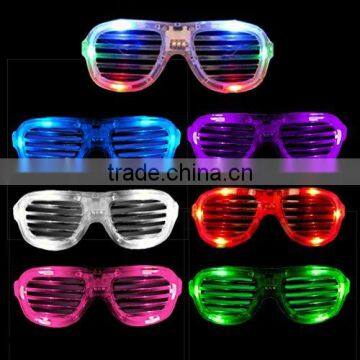 Dazzling Toys LED Light Up Flashing Glasses Blinking Rave Shades glasses