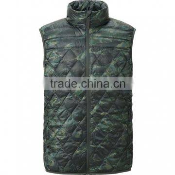 fashion winter custom 100% polyester wholesale vest tops men