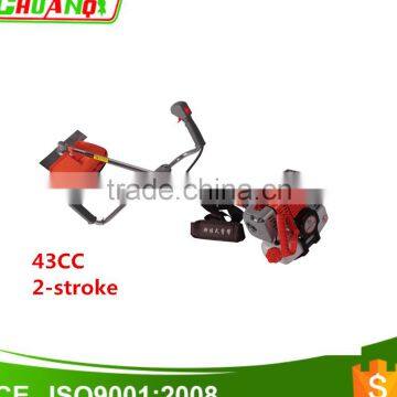 Straight Metal Blade 43CC Brush Cutter / Grass Cutter with CE Certificate