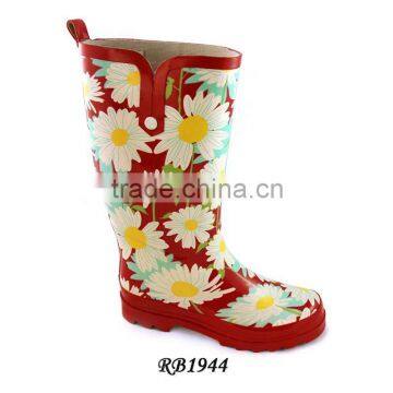 Ladies' High Heel Rubber Boots / Rain Boots / Boots