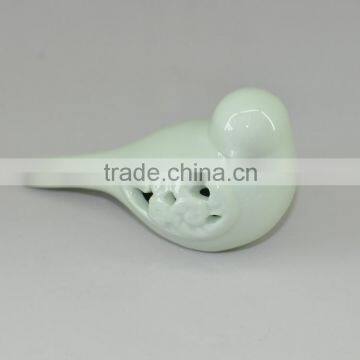 Green ceramic bird Easter gift