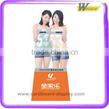 Cardboard display exhibition standee for store food promotion