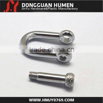 Jinyu high metal bolt and nut d shackle for paracord