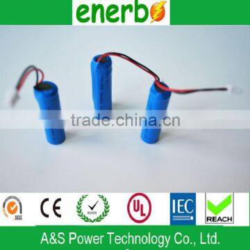 Protective battery 14500 LiFePO4 battery 3.2V 450mAh with long cycle life and hiqh quality