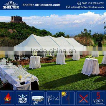 Factory price 650g/sqm PVC coated fabric side wall cover 5 man / side / star tents