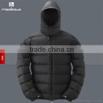 Mens Hooded Down Jacket