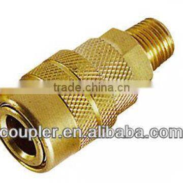 U.S.A. MILTON Type Male Quick Coupler(brass)