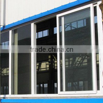 chemical resistant FRP window profile with transparent PC board