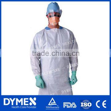 Disposable PP+PE Waterproof Reinforced Surgical Isolation Gown photo-2