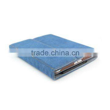 Jean pocket design for ipad cases and covers with bluetooth keyboard.