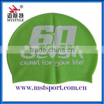 Cheap Waterproof Silicone Custom Swim Caps photo-3