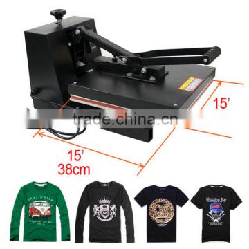 Digital Clamshell Heat Press Transfer T-Shirt Sublimation Device 15x15