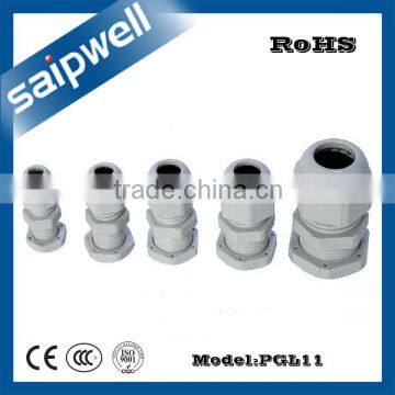 SAIPWELL PGL11 IP68 Plastic Box Nylon Waterproof Cable Gland Manufacturer
