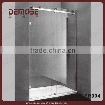 screen doors waterproof double bathroom louver door design DMS-FR004