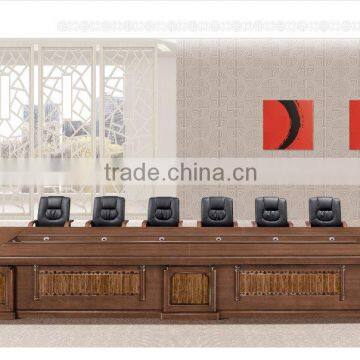 Modern classical folding conference table solid wood DYA36