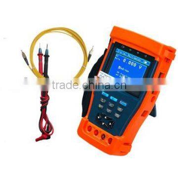 3.5" TFT-LCD Analog camera CCTV Tester,Digital Multimeter+Optical power met Multi-protocol PTZ control. Pan/tilts/zooms (ST-985)