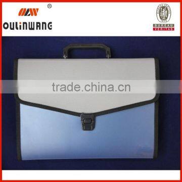 Waterproof plastic document bag