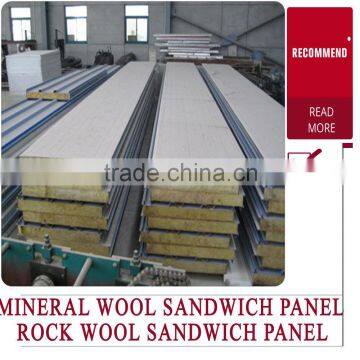 zhongjie building material stone wool sandwich panel price