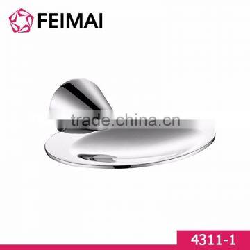 HOT Selling Chrome Palting Copper Metal Drain Soap Holder Basket