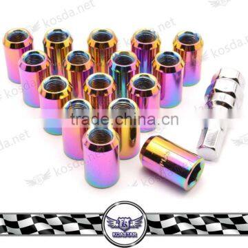 MG 16 x Neo Chrome Wheel Nuts