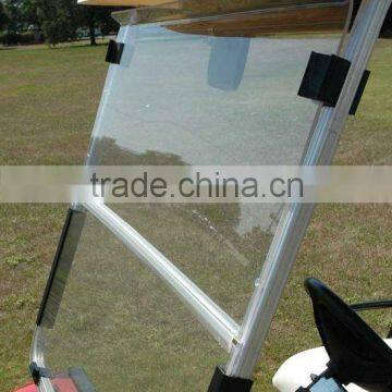 Golf Cart Windshield Clear with Folding Acrylic 2008 - Up                        
                                                Quality Choice