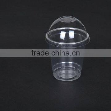 Factory price Cold drinking Plastic cup with dome lid