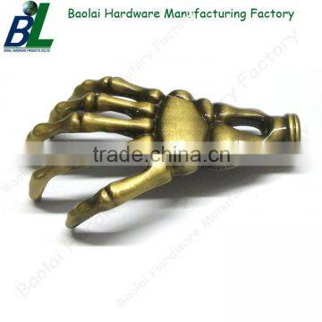 Antique 3D robot mini hand in zinc alloy