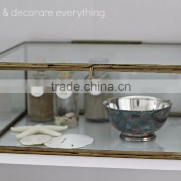 GLASS BOX, STORAGE BOX, DECORATIVE GLASS BOX