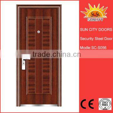 SC-S056 Indian Main Door Design Steel Doors,Single Security Doors