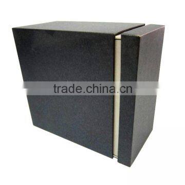 Custom Design Black Cardboard Paper Watch Box With Drawer . photo-6