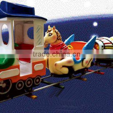 professional amusement park electric track train rides                        
                                                Quality Choice