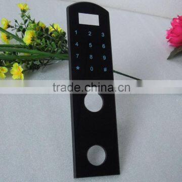 Electron password lock glass touch control panel