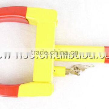 Wheel Clamp Easy Duty Key Lock Car Caravan Trailer Security Wheel Clamp