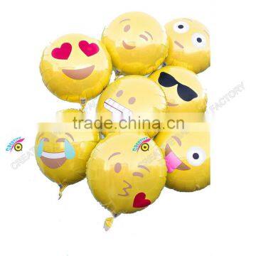 2016 new design facial expression foil balloons from twitter custom design balloon                        
                                                                                Supplier's Choice