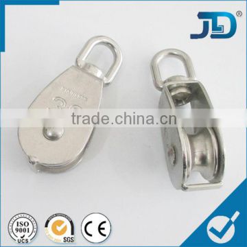 top quality ss304/ss316 wire rope pulley