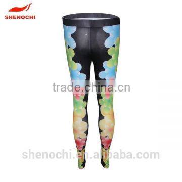 Hottest Dongguan factory custom fancy sexy tight slimming jeans legging