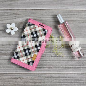 OEM Magnetic Flip Colorful Mobile Leather Phone Case for Samsung s6 J7