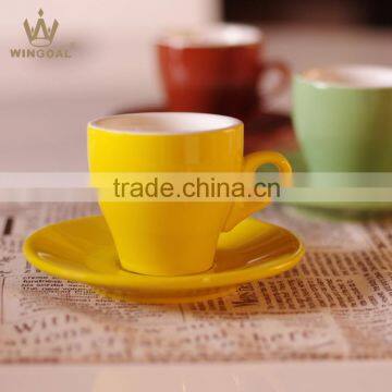 Ceramic espresso coffee set