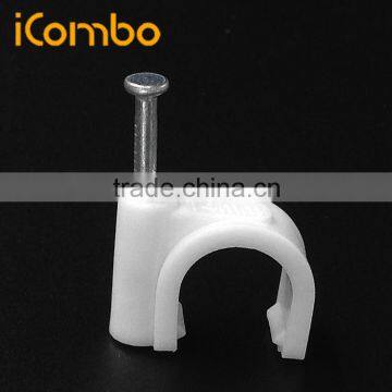 14mm ribbon cabledrop cat6 decorative masonry cable buckle clips