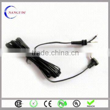 waterproof wiring loom 3 pin male to male jack aux audio cable with 3.5mm