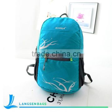 New Outdoor Fashion Nylon Folding Backpack Bag