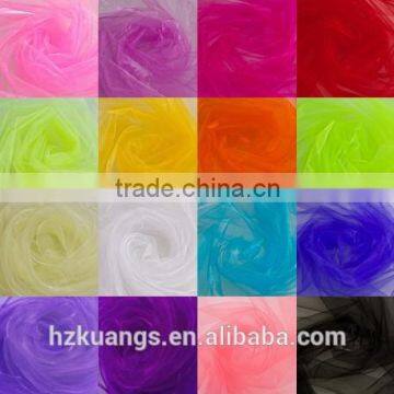 Crystal organza fabric/stiff organza fabric/silk organza fabric india