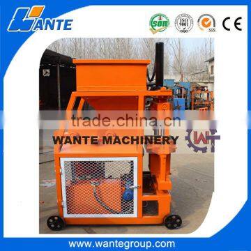 WANTE BRnd WT1-10 china product fully automatic clay Interlocking brick machie