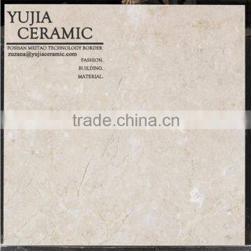 China manufacturer beige full polished glazed floor tile 60x60